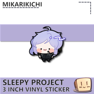 Chibi Tactical Sleepy Sticker - mikarikichi