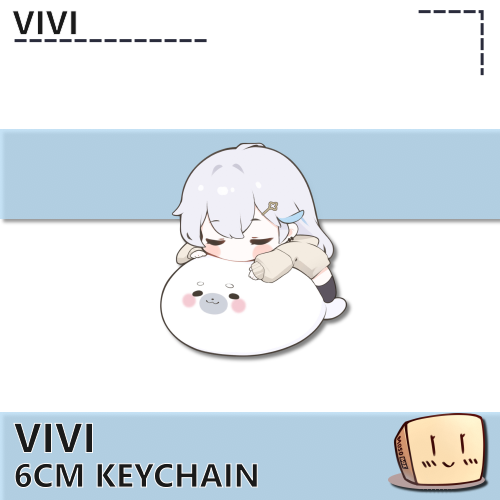 VIV-KC-01 Sleepy Vivi Keychain - Vivi - Store Image