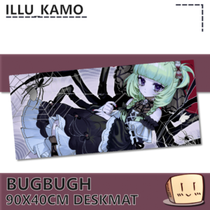 Black Widow BugBugh Deskmat - illu_kamo