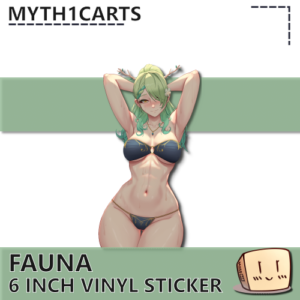 Bikini Fauna Sticker - Myth1cArts