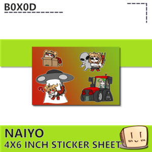 Naiyo Sticker Sheet - b0x0d