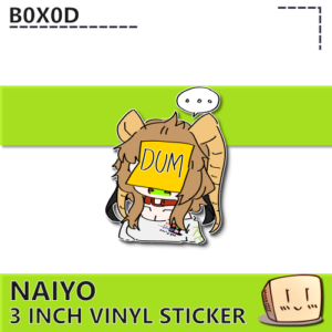 Naiyo DUM Sticker - b0x0d