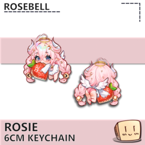 Rosie Keychain - Rosebell