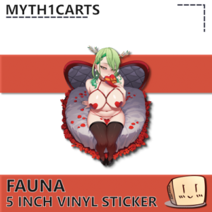 Valentine Fauna Sticker - Myth1cArts