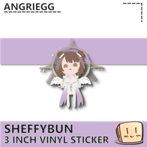 Derp Sheffybun Sticker - angriegg