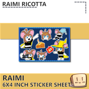 Raimi Sticker Sheet - Raimi Ricotta