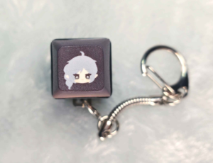 Sleepy Project Keycap Keychain - Neonstella69