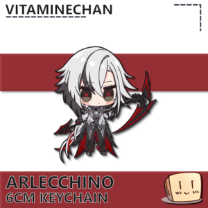 Arlecchino Keychain - Vitaminechan