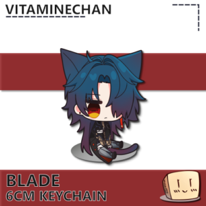 Catboy Blade Keychain - Vitaminechan