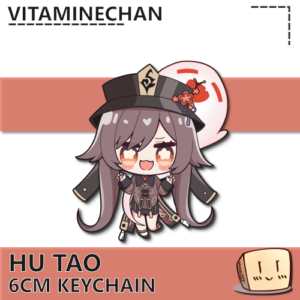 Hu Tao Keychain - Vitaminechan