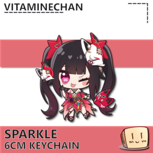 Sparkle Keychain - Vitaminechan