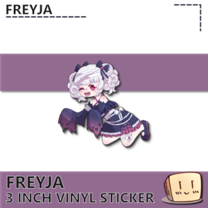 Ghost Freyja Sticker - Freyja