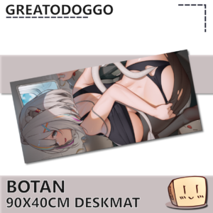 Airplane Toilet Botan Deskmat - GreatoDoggo