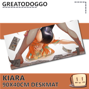 Kiwawa Making It Rain Deskmat - GreatoDoggo