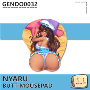 Nyaru Butt Mousepad - gendo0032