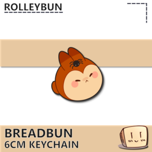 Halloween Breadbun Keychain - Rolleybun