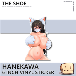 Cat Mitten Hanekawa Sticker - The Shoe