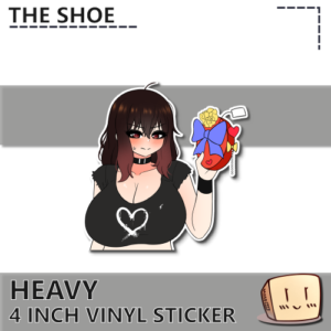 Heavy Valentine Sticker - The Shoe