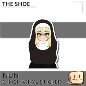 Nun Sticker - The Shoe