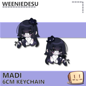 Peace Madi Keychain - weeniedesu