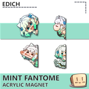 Mint Fantome Acrylic Magnet Set - EDICH