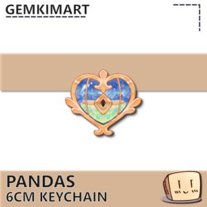 Magical Girl Heart Keychain - gemkimart