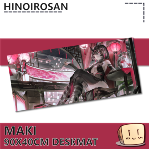 Maki Deskmat - Hinoirosan