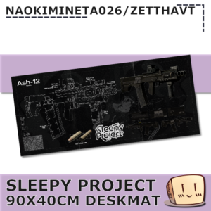 Sleepy ASH-12 Diagram Deskmat - naokimineta026 - ZetthaVT