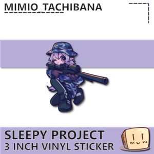 Sleepy Rifle Sticker - mimio_tachibana