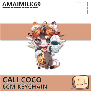 Cali Coco Keychain - AmaiMilk69