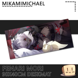 Sleepy Fenari Deskmat - Mikamimichael