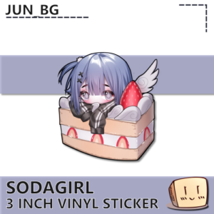 Sodagirl Cake Sticker - Jun_bg