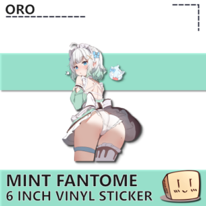 Mint Booty Sticker - Oro