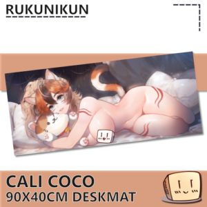 Bedtime Cali Deskmat NSFW - rukunikun