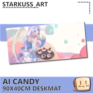 Valentine's Day Sweets Deskmat - Starkuss_Art