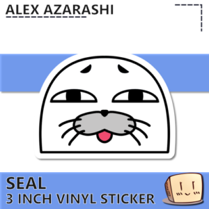 Smug Seal Sticker - Alex Azarashi