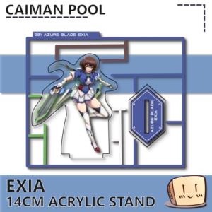 Azure Blade Exia Standee - Caiman Pool