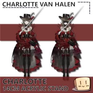 Rose Charlotte Standee - Charlotte