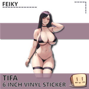 Bikini Tifa Sticker - Feiky