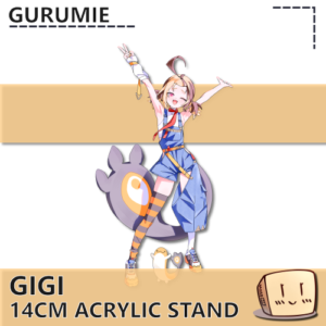 Gigi Overall Shorts Standee - Gurumie