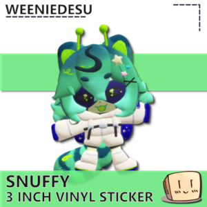 3D Gleep Snuffy Sticker - weeniedesu