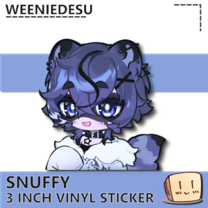 Chibi Punk Snuffy Sticker - weeniedesu