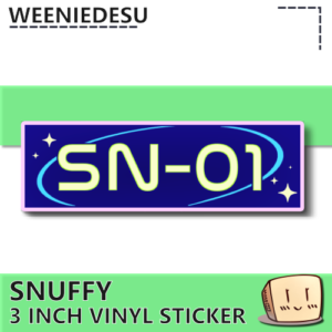 Snuffy SN-01 Patch Sticker - weeniedesu