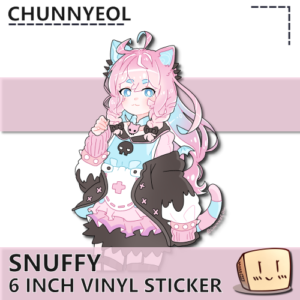 Pink Snuffy Sticker - Chunnyeol