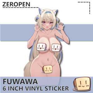 Halloween Fuwawa Sticker NSFW - ZeroPen