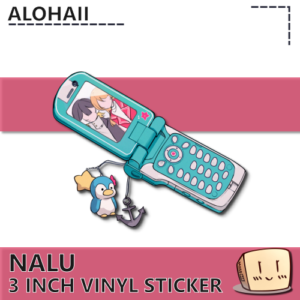 Nalu's Flip Phone Sticker - Alohaii