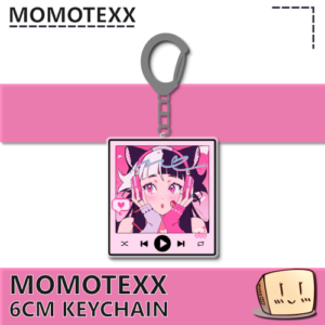 Now Playing Keychain - Momotexx