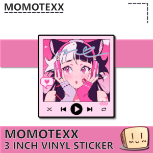 Now Playing Sticker - Momotexx