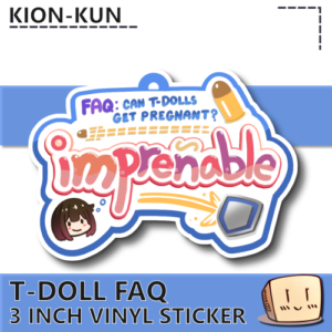 T-Doll FAQ Sticker - Kion-kun