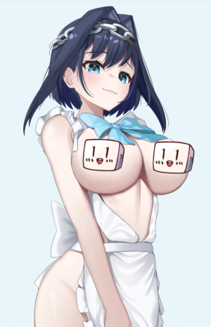 Apron Kronii NSFW - Sole